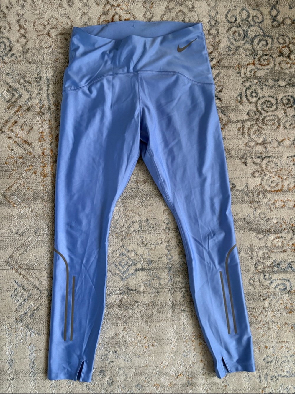 Nike Running Blue Reflective Leggings